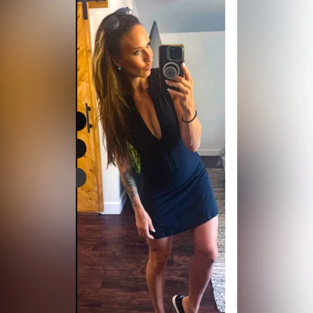 Half-Zip Casual Dress Sporty | Tennis | Everyday | Versatile Stylish | Brand New - Picture 13 of 13